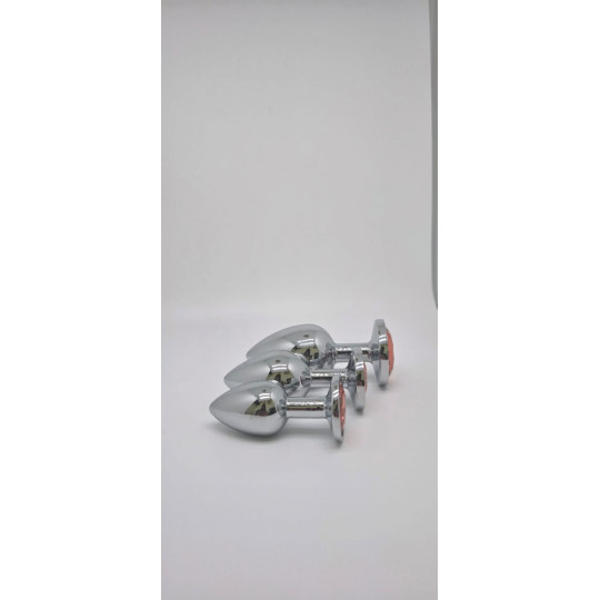 Anal Plug Metall – 15 Varianten, 7–9,5 cm - Ø 3–4,5 cm