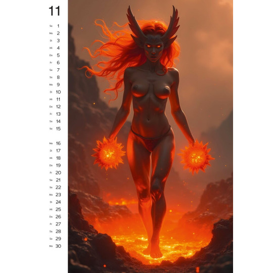Pin-up Kalender Wild Fantasy 2026