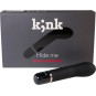KINK Hide Me Mini G-Punkt Vibrator – 10 Stufen, Silikon, kompakt & kraftvoll – Schwarz