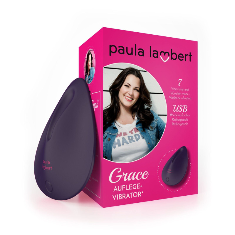 Grace Purple Auflegevibrator – Klitorisvibrator von Paula Lambert