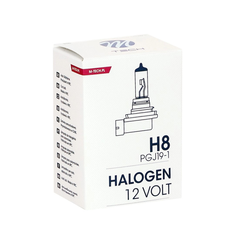 Halogenlampe M-TECH H8 PGJ19-1 35W 12V