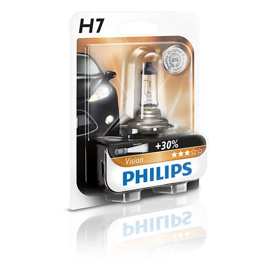 Philips H7 Vision 12V +30% Blister