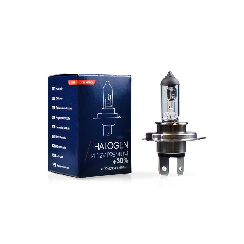 Halogenlampe M-TECH Premium H4 9003 HB2 60/55W P43t 12V