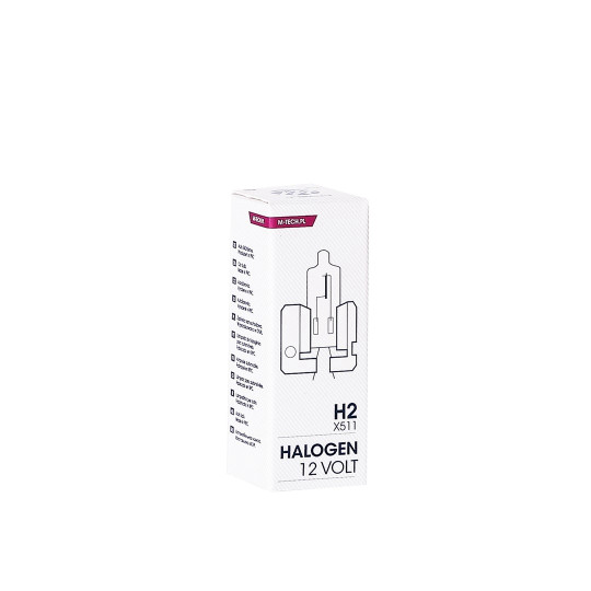 Halogenlampe M-TECH H2 X511 55W 12V