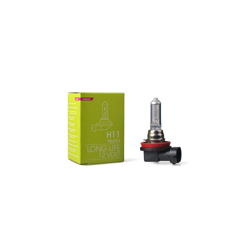 Halogenlampe M-TECH Long Life  H11 PGJ19-2 55W 12V