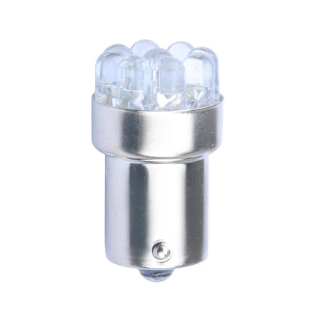 LED-Diode L033 BA15s 9x 5mm Flux Gelb 12V Ersatz R5W R10W