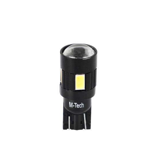 M-TECH W5W LED Lampe 6x SMD5630 CANBUS 12V KaltweiÃŸ