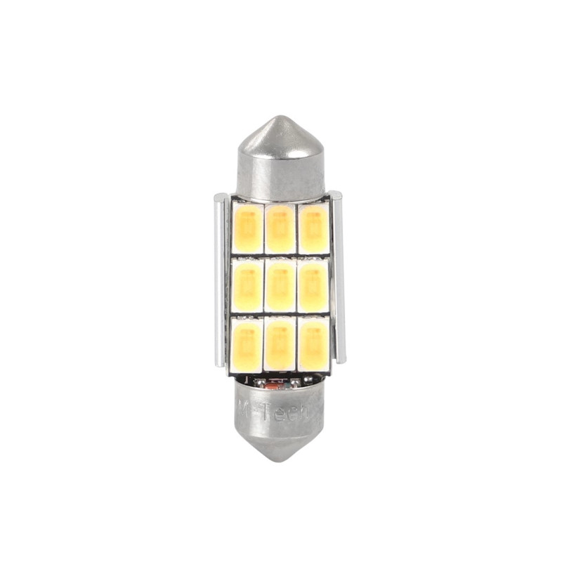 LED-Diode L815 C5W 36mm 9x SMD5630 WarmweiÃŸ 12V