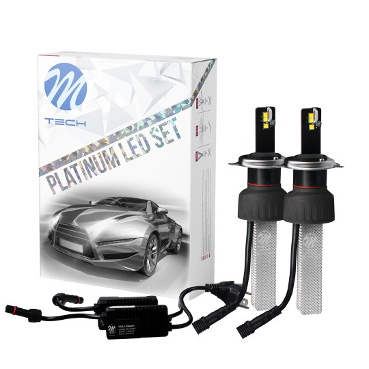 M-TECH Platinum H4 LED-UmrÃ¼stsatz mit OSRAM OSLON LEDs