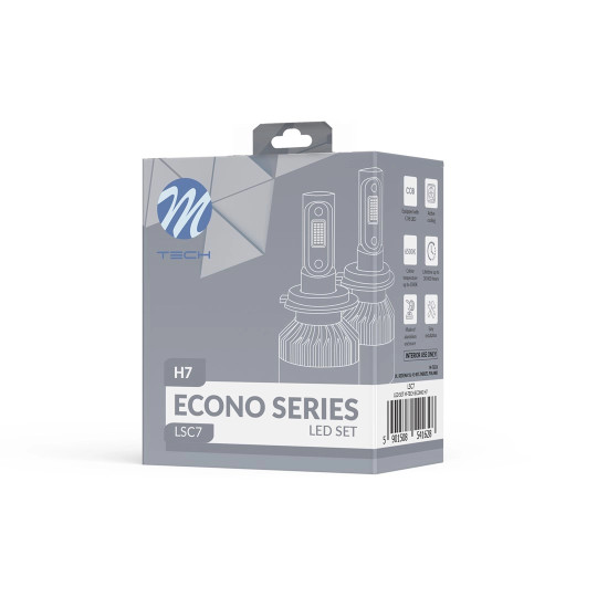 M-TECH ECONO LSC LED-Set H7 mit aktivem KÃ¼hlsystem
