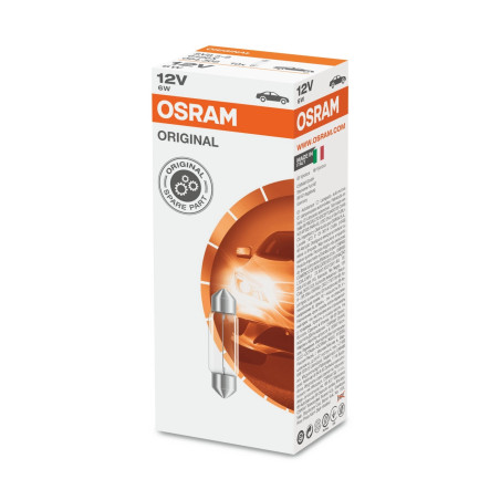 Osram MINIXEN C6W 12V 6W SV8,5-8 KFZ-Lampe 6486X