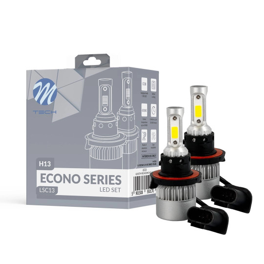 M-TECH ECONO LSC LED-Set H13 H/L mit Epistar COB-Chips