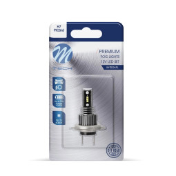 M-TECH LED H7 Retrofit Lampe 6x1616 SMD 3W 280 Lumen KaltweiÃŸ