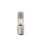 M-TECH LED-Lampe BA20D 12x3030 SMD 6W 10-80V AC/DC KaltweiÃŸ
