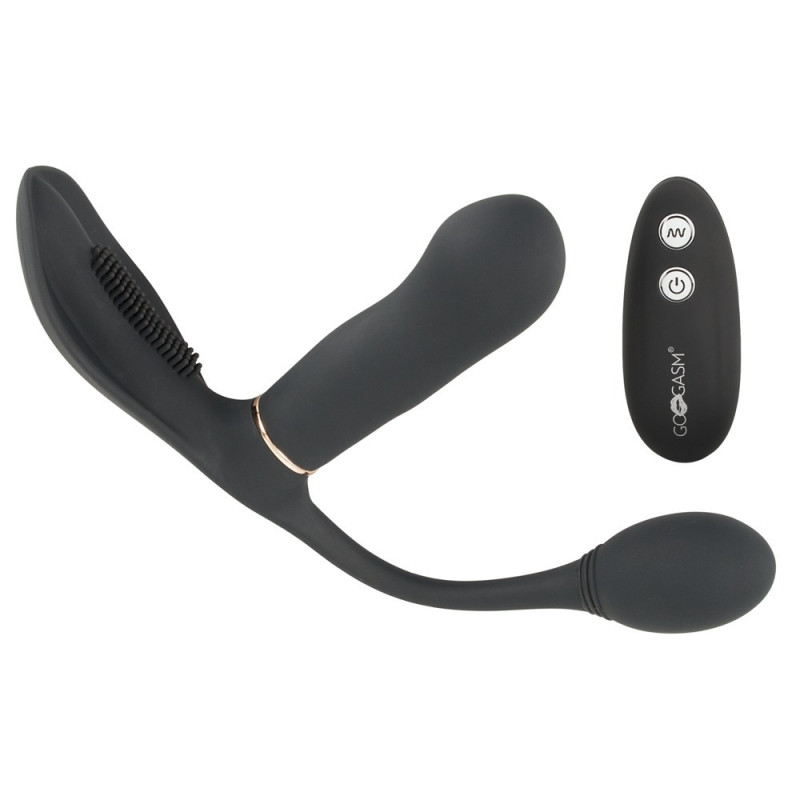 GoGasm Pussy & Ass Vibrator – Dreifache Stimulation mit Fernbedienung