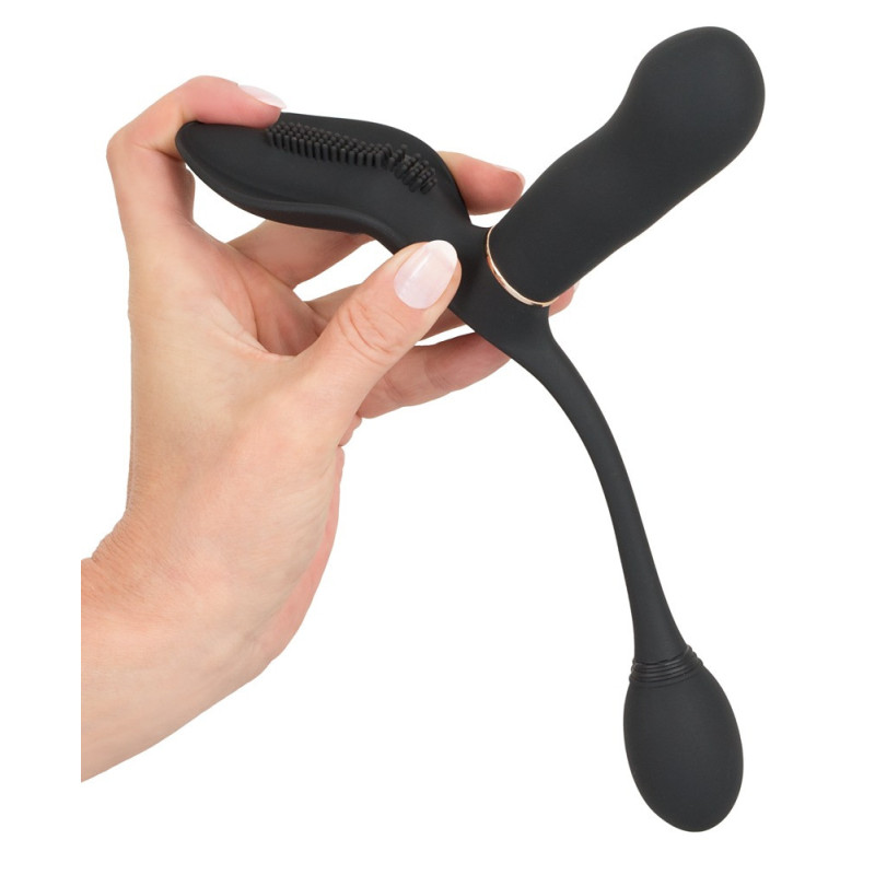 GoGasm Pussy & Ass Vibrator – Dreifache Stimulation mit Fernbedienung