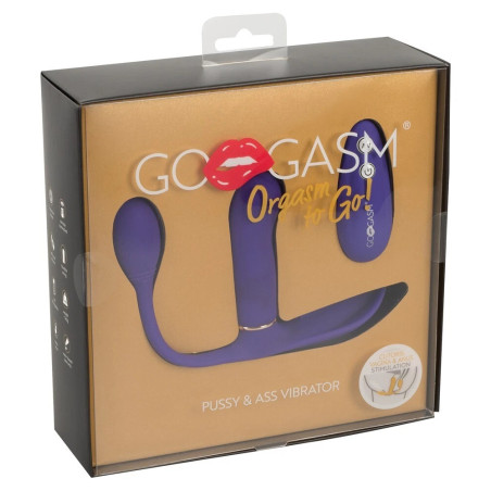 GoGasm Pussy & Ass Vibrator – Dreifache Stimulation mit Fernbedienung
