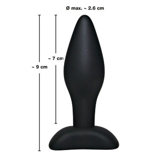 Black Velvets Butt Plug Large – Premium Analplug aus Silikon | sextoysoutlet.de