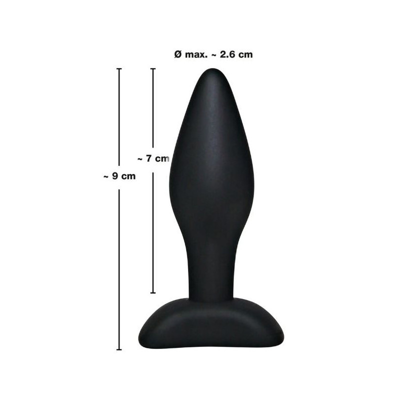 Black Velvets Butt Plug Large – Premium Analplug aus Silikon | sextoysoutlet.de