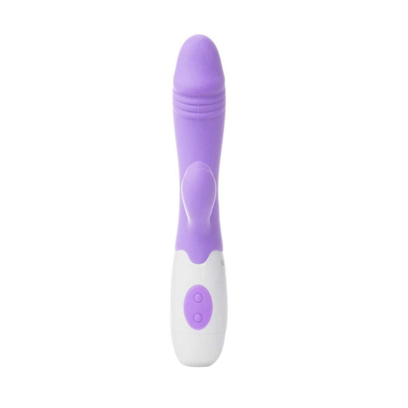 Skipper Rabbit Vibrator Lila - MOQQA