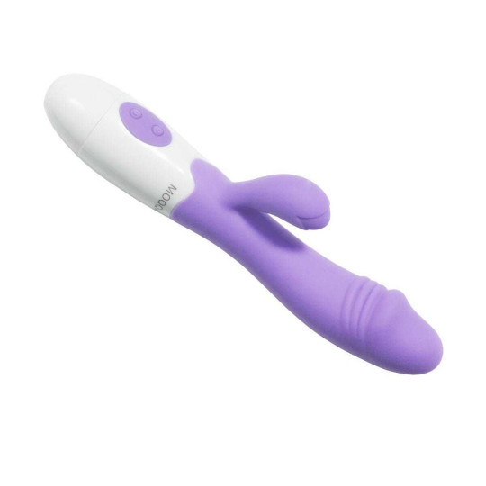 Skipper Rabbit Vibrator Lila - MOQQA