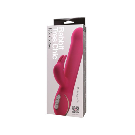 Vibe Couture Rabbit Tres Chic Rabbit Vibrator rosa – ORION V