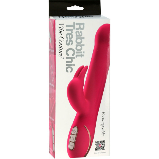 Vibe Couture Rabbit Tres Chic Rabbit Vibrator rosa – ORION V