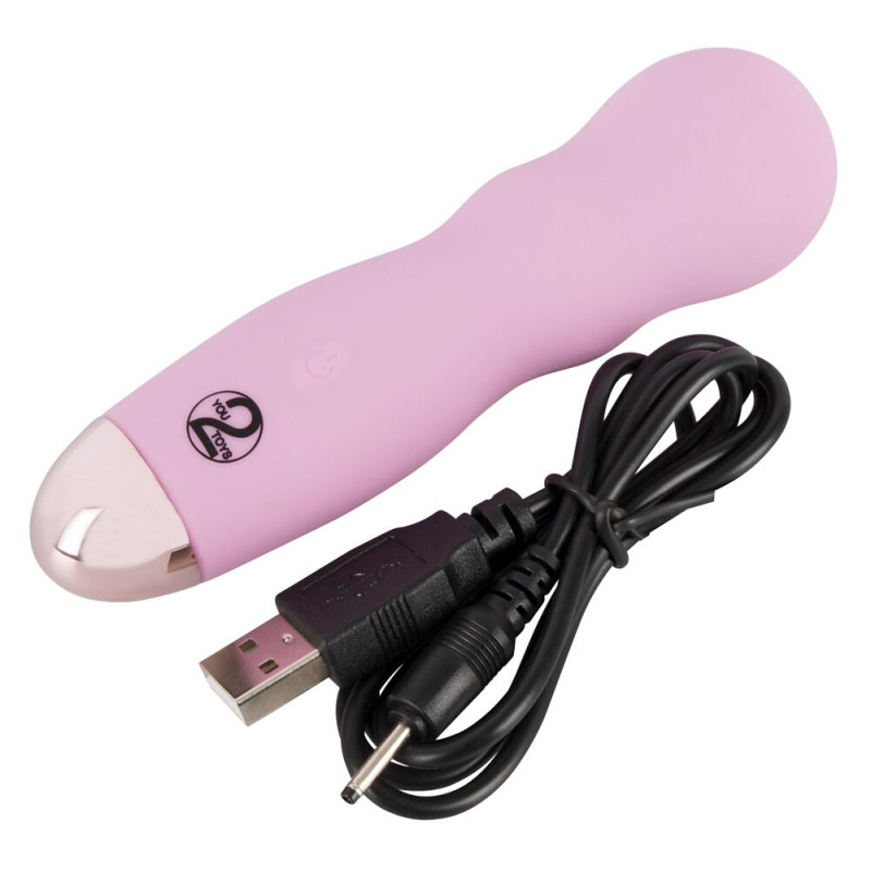 Cuties Mini Vibrator rosé 12,4 cm aufladbar