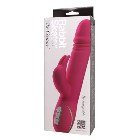 Vibe Couture Rabbit Skater Pink Rabbitvibrator mit Klitorisreizarm