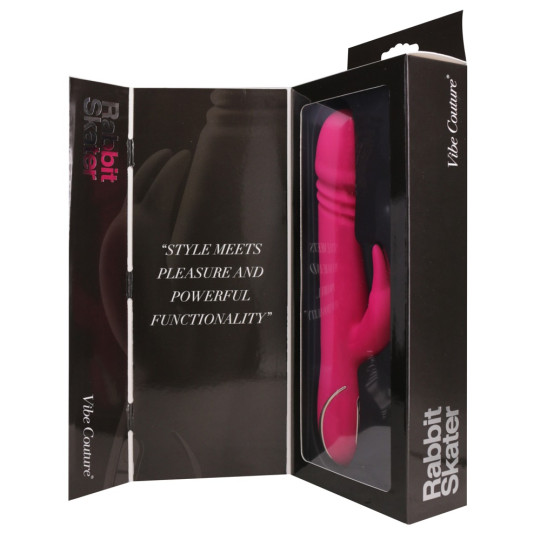 Vibe Couture Rabbit Skater Pink Rabbitvibrator