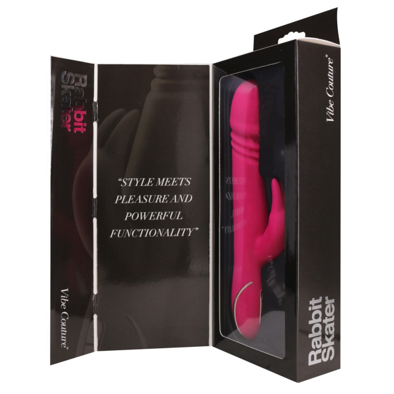 Vibe Couture Rabbit Skater Pink Rabbitvibrator
