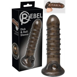 Rebel Dick & Ball Sleeve Penishülle mit Hodenöffnung