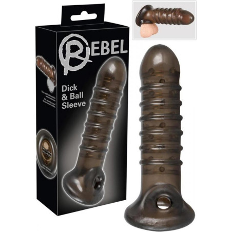 Rebel Dick & Ball Sleeve Penishülle mit Hodenöffnung