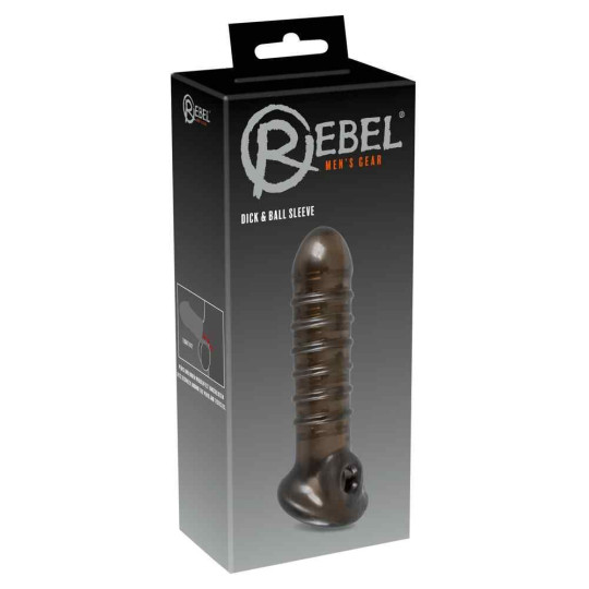 Rebel Dick & Ball Sleeve Penishülle mit Hodenöffnung