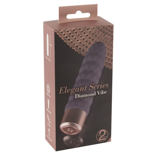 You2Toys Diamond Vibe Vibrator mit 10 Vibrationsmodi