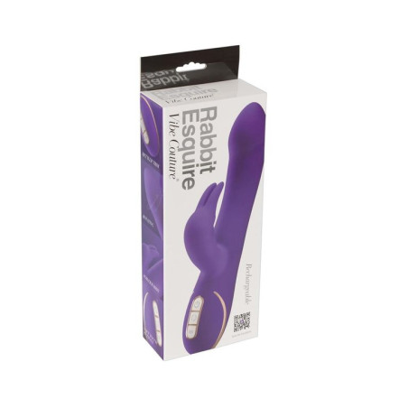 Vibe Couture Rabbit Esquire lila Rabbitvibrator mit Doppelst