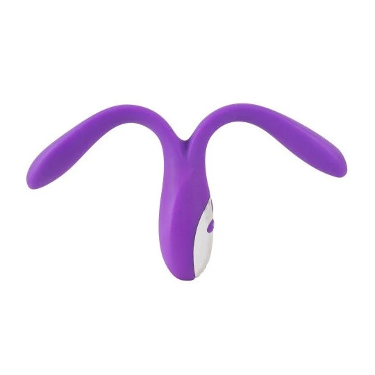 Sweet Smile Bendable Double Vibrator lila