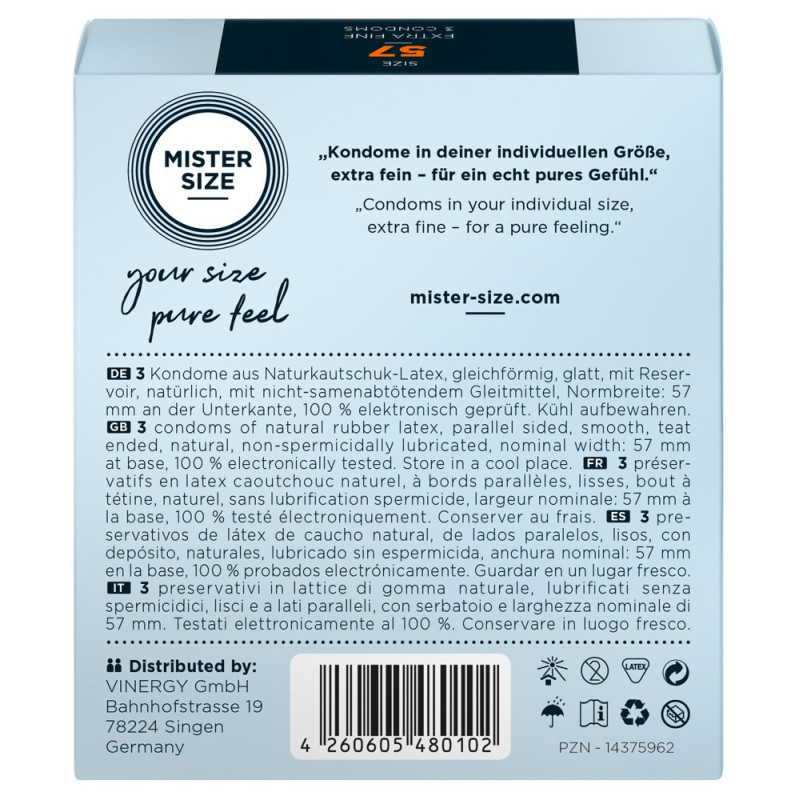 Mister Size 57 mm – Mister Size