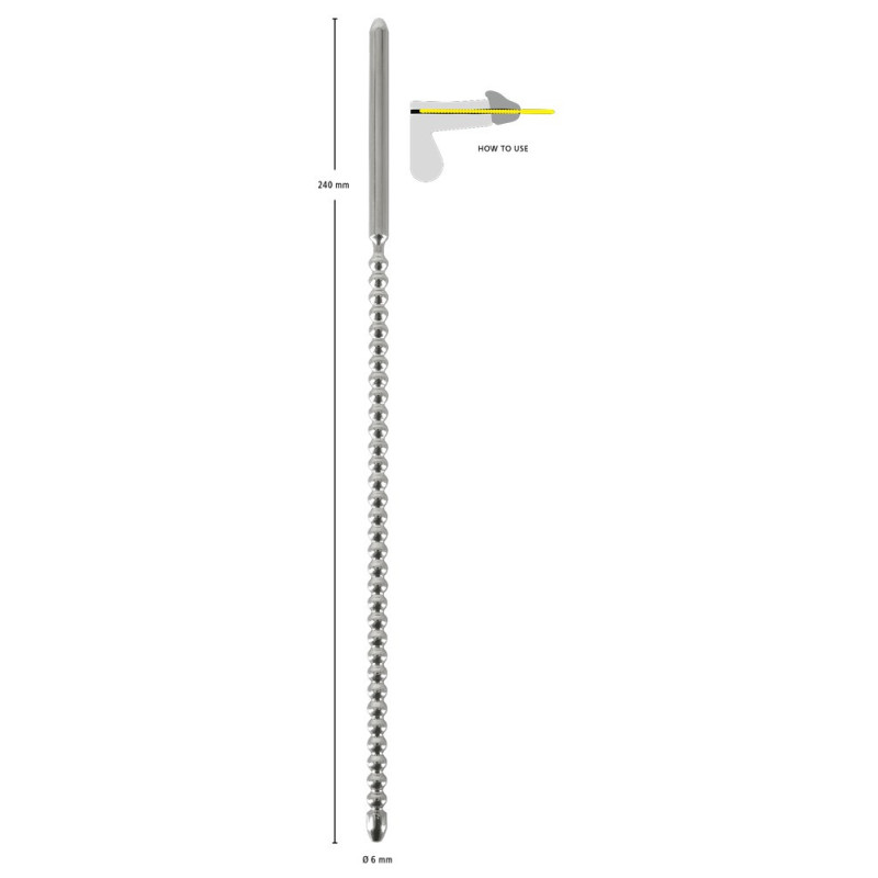 Dip Stick Ripped Ø 6 mm – Penisplug