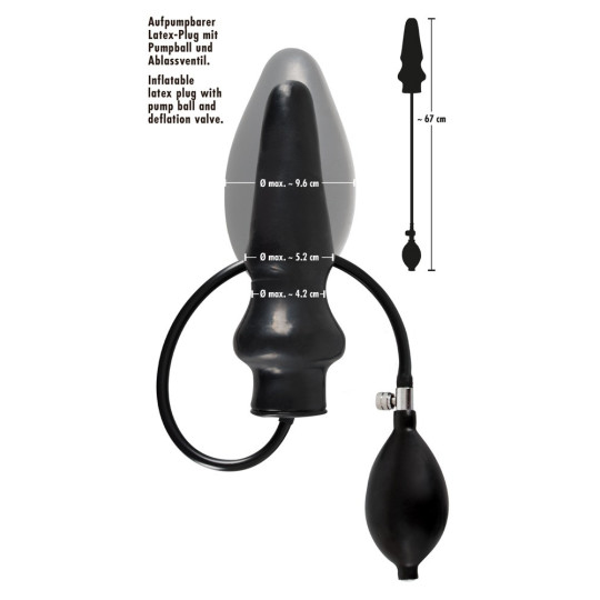 Inflatable Latex Plug – Late X
