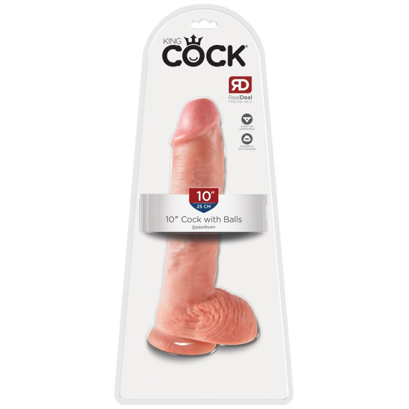 10“ Cock with Balls – King Cock