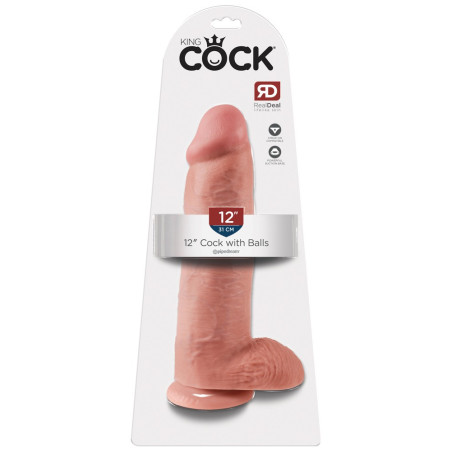 12“ Cock with Balls – King Cock