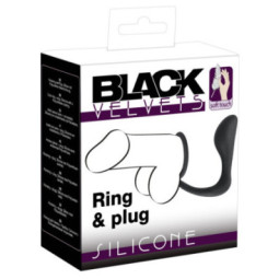 Ring & plug – Black Velvets
