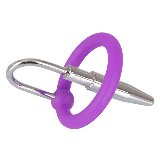Penisplug with a silicone glans ring – Penisplug