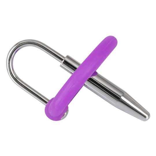 Penisplug with a silicone glans ring – Penisplug