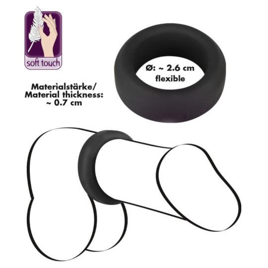 Cock ring – Black Velvets