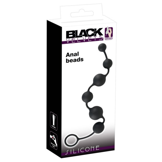 Anal beads – Black Velvets