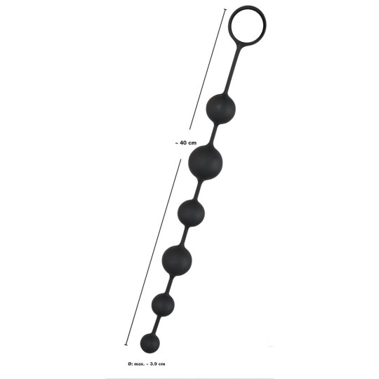 Anal beads – Black Velvets