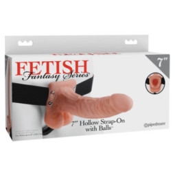 Hollow Strap-on with Balls – Fetish Fantasy Series