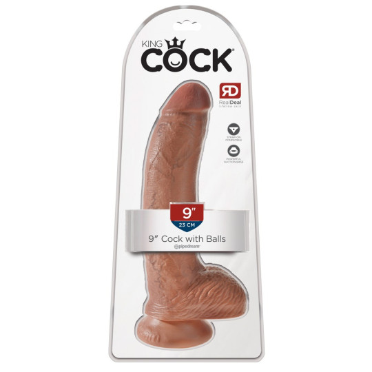 9“ Cock with Balls – King Cock